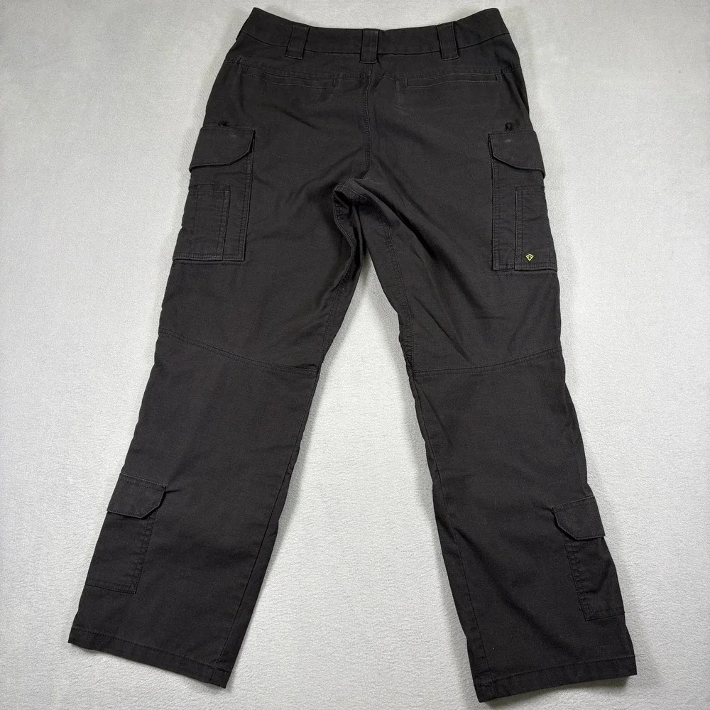 First Tactical Pants Mens 34x29 Black Cargo Tactical Work Utility Ripstop